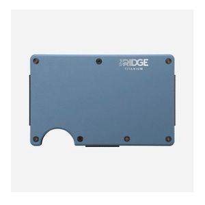 Matte Cobalt Ridge Wallet